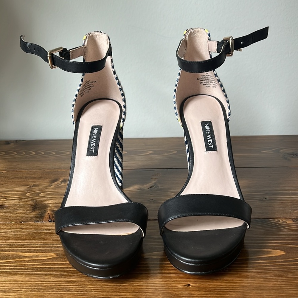 Nine West Block Heels, size 7 - Picture 2 of 10